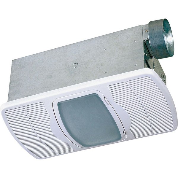 Air King Air King AK55L Exhaust Fan, 120 V, 54 W, 4 in Duct, Round Grill AK55L